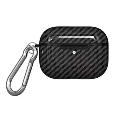 Carbon kotelo Apple AirPods Pro - Musta