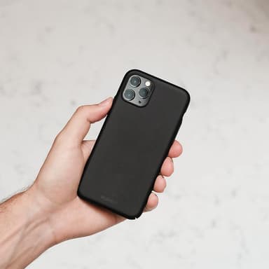 Nudient iPhone 11 Pro Max suojakuori (Stealth Black)