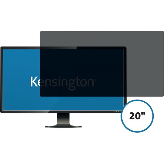 Kensington 20" tietoturvasuoja (16:9 suhde)