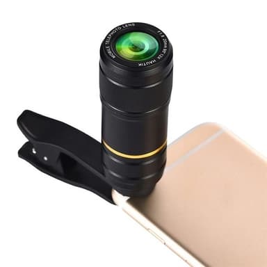 Teleobjektiivi matkapuhelimeen Universaali 12X 20mm F1.8  pidikkeellä
