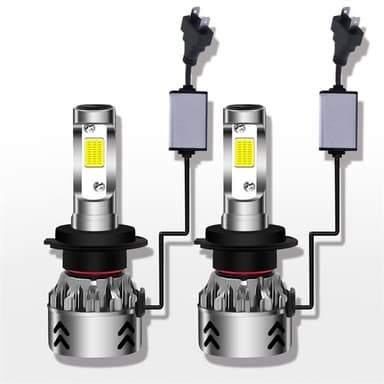 Led-polttimot ajovaloihin muunnos 2-Pakkaus H7 27W 3000LM 6000K