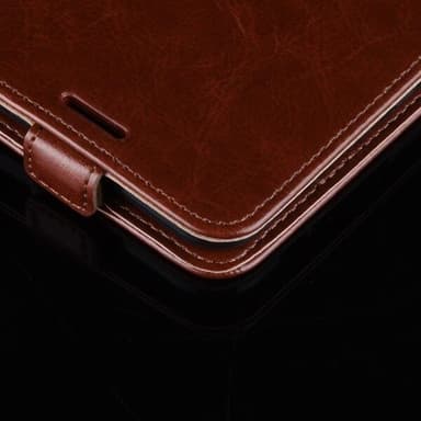 Läppäkotelo PU-nahasta malliin OnePlus 7T - Valkoinen