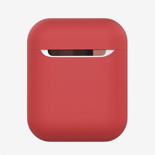 sleeve Alarming Requirements Shockproof suojakotelo silikonia Apple AirPods 1 / 2 - Punainen - Gigantti  verkkokauppa