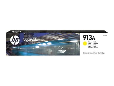HP 913A Original PageWide mustekasetti (keltainen)