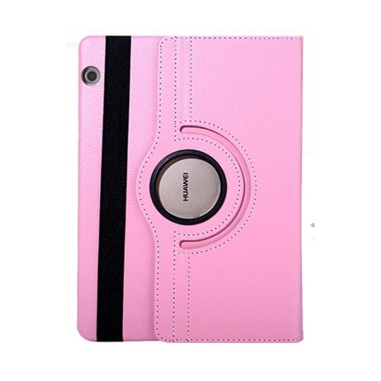 360 Kotelo telineellä Huawei MediaPad T5 10.1 Pinkki