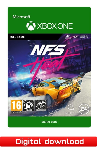 Need for Speed Heat Standard Edition XBOX One Gigantti verkkokauppa