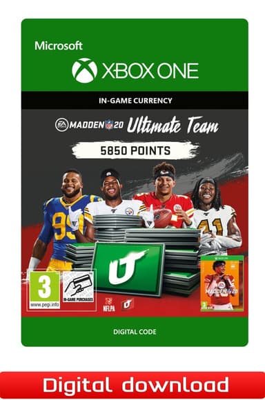 Madden NFL 20 MUT 5850 Madden Points Pack - XBOX One
