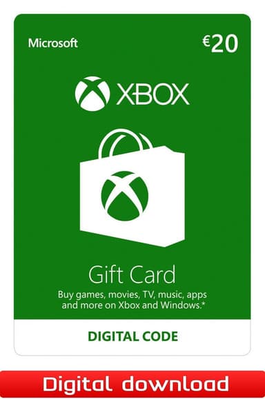 Xbox Live lahjakortti 20 EUR