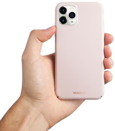 Nudient iPhone 11 Pro suojakuori (Candy Pink)