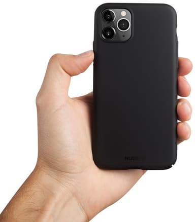 Nudient iPhone 11 Pro suojakuori (Stealth Black)