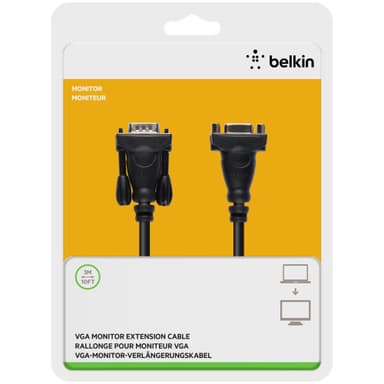 Belkin VGA jatkokaapeli (3 m)