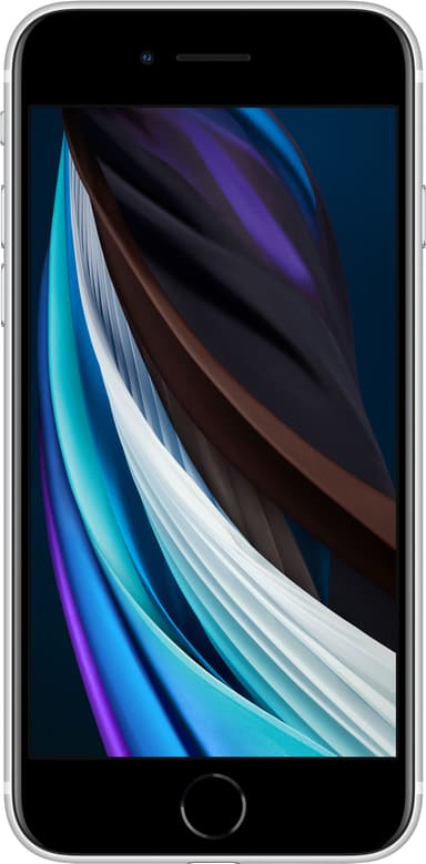 iPhone SE älypuhelin 64 GB (valkoinen)