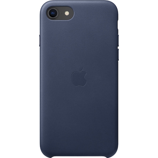iPhone SE Gen. 2 nahkainen suojakuori (Midnight Blue)