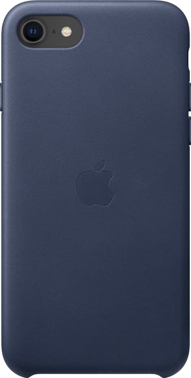 iPhone SE Gen. 2 nahkainen suojakuori (Midnight Blue)