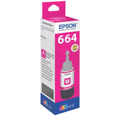 Epson Ecotank T6643 mustepullo (magenta)