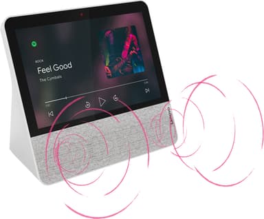 Lenovo 7" Smart Display Google Assistant virtuaaliavustajalla