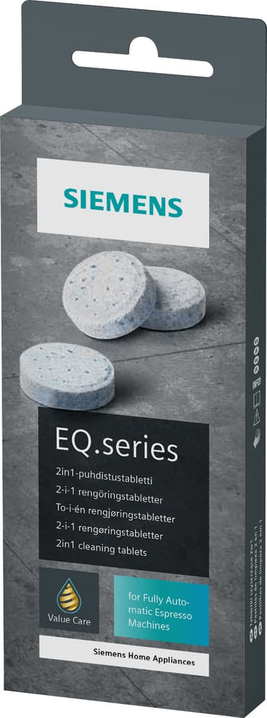 Siemens puhdistustabletit TZ80001B