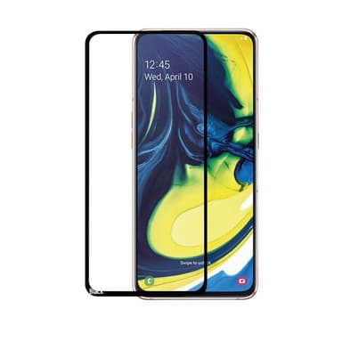 GEAR Karkaistulasi 3D Kumi Full Cover Musta Samsung A71 / A81 / Note 10 Lite