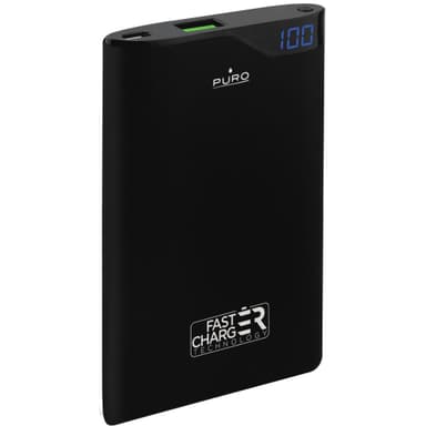 Puro varavirtalähde 4000 mAh, 2A (musta)