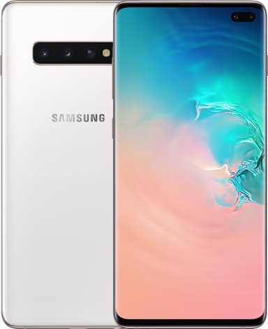 Samsung Galaxy S10 Plus älypuhelin 128 GB (Ceramic White)