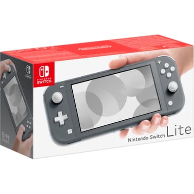 Nintendo Switch Lite EU pelikonsoli (harmaa)