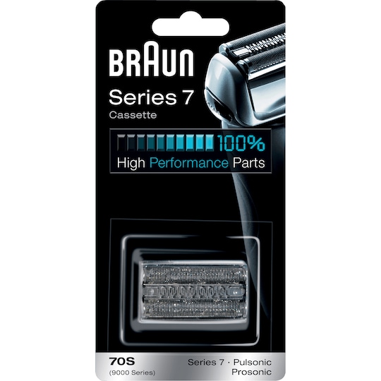 Braun Series 7 ajopää 70S (hopea)
