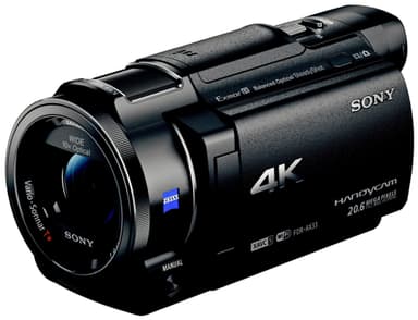 Sony FDR-AX33 4K videokamera (musta)