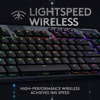 Logitech G915 Lightspeed pelinäppäimistö (GL Tactile kytkimet)