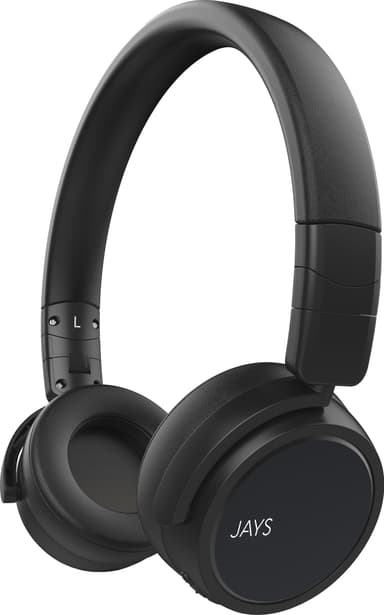 Jays x-Five Wireless langattomat on-ear kuulokkeet (musta)