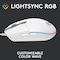 Logitech G203 Lightsync pelihiiri (valkoinen)