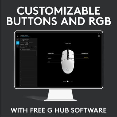 Logitech G203 Lightsync pelihiiri (musta)