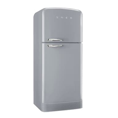 Smeg 50's Style jääkaappipakastin FAB50RSV (hopea)