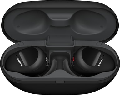 Sony WF-SP800N täysin langattomat in-ear kuulokkeet (musta)