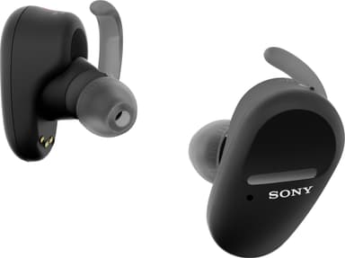 Sony WF-SP800N täysin langattomat in-ear kuulokkeet (musta)