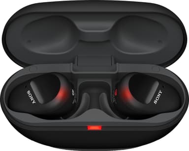 Sony WF-SP800N täysin langattomat in-ear kuulokkeet (musta)
