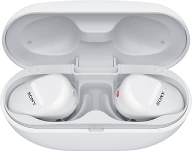 Sony WF-SP800N täysin langattomat in-ear kuulokkeet (valkoinen)