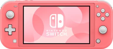 Nintendo Switch Lite pelikonsoli (koralli)