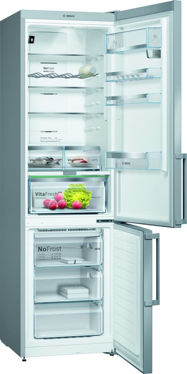 Bosch jääkaappipakastin KGN39HIEP (Inox)