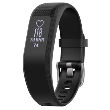 Garmin Vivosmart 3 HR Small aktiivisuusranneke (musta) Garmin Vivosmart 3 HR Small aktiivisuusranneke (musta)