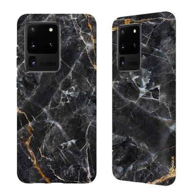 Ympäristöystävällinen painettu Samsung Galaxy S20 Ultra Kotelo - Black Marble