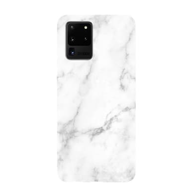 Ympäristöystävällinen painettu Samsung Galaxy S20+ Kotelo - White Marble