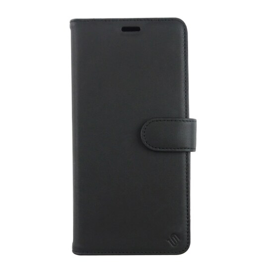 Ympäristöystävällinen Aitoa nahkaa  Samsung Galaxy S20 Ultra lompakkokotelo 2 in 1 -Black/Red