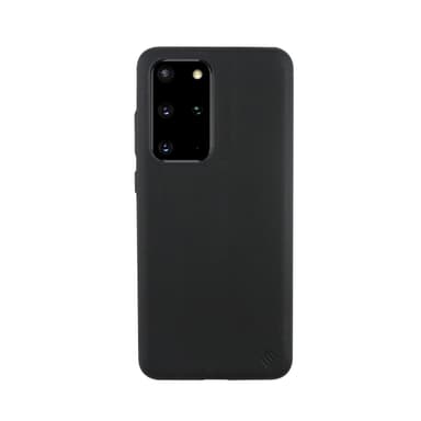 Ympäristöystävällinen Aitoa nahkaa Samsung Galaxy S20+ Kotelo - Black