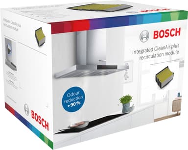 Bosch Clean Air Plus sarja palauttavalle liesituulettimelle DWZ1DX1I6