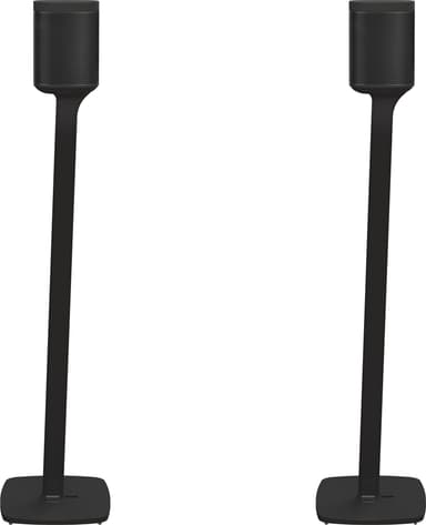 Flexson jalusta Sonos One/Play:1 kaiuttimelle (2 kpl, musta)