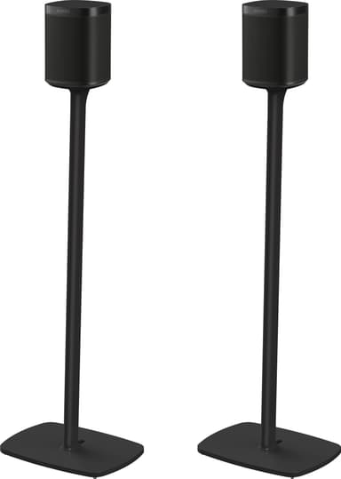 Flexson jalusta Sonos One/Play:1 kaiuttimelle (2 kpl, musta)