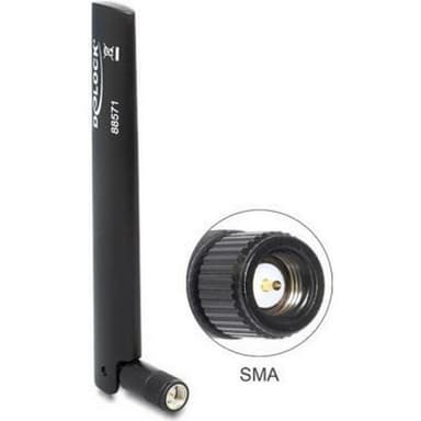 DeLock 88571 LTE-antenni, ympäri säteilevä, GSM UMTS WLAN Bluetooth SMA