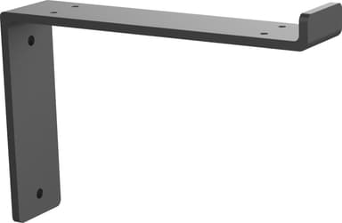 Epoq Classic hyllynkannatin 18 cm 2 kpl (musta)