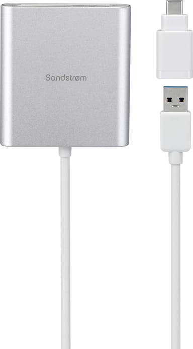 Sandstrøm USB 3.0 muistikortinlukija
