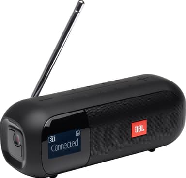 JBL Tuner 2 FM kannettava FM/DAB radio (musta)